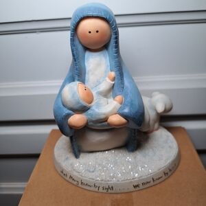 Lifesighs By Chris Shea A Mother Knew Nativity Figurines